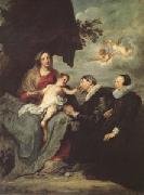 Anthony Van Dyck The Virgin and Child with Donors (mk05) china oil painting reproduction